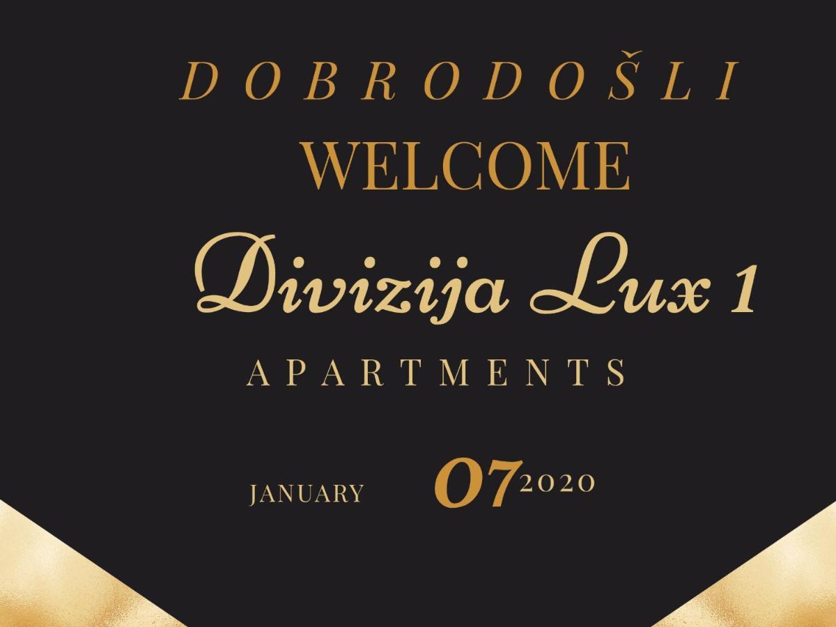 Divizija Lux Apartments Belgrad Exterior foto
